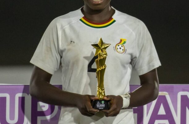 Christiana Ashiaku crowned top scorer in WAFU B U-17 Girls Cup